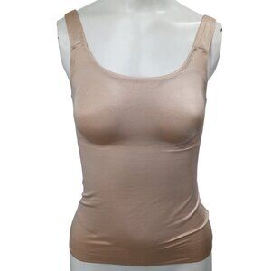 Ruby Ribbon Original Camisole Tank Top Size 32 Shaping Beige Shapewear Bra
